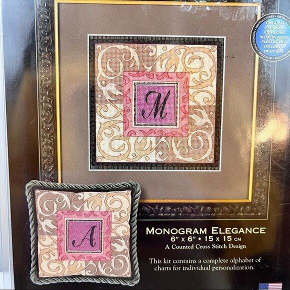 Monogram Embroidery Kit   - Picture 2 of 6
